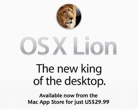 OS X Lion The new king of the desktop