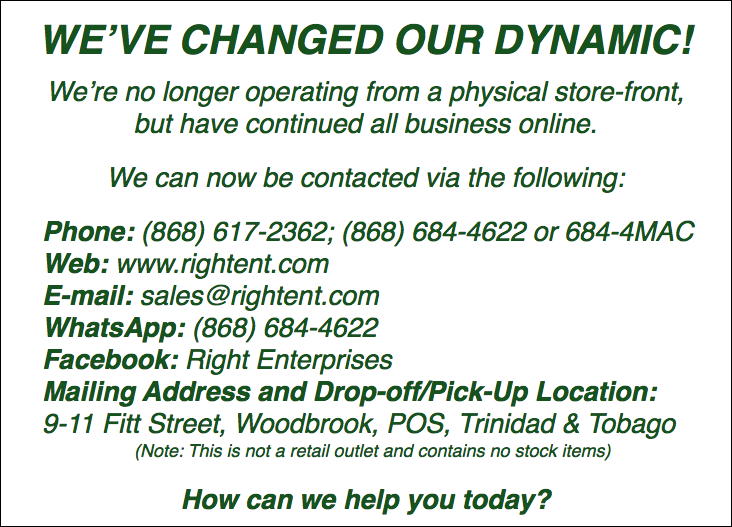 We've changed our dynamic